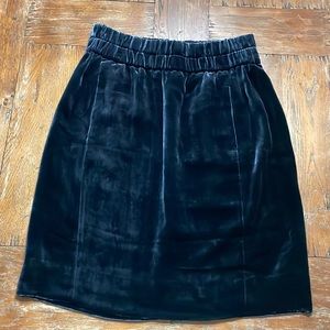 J.Crew Velvet Skirt